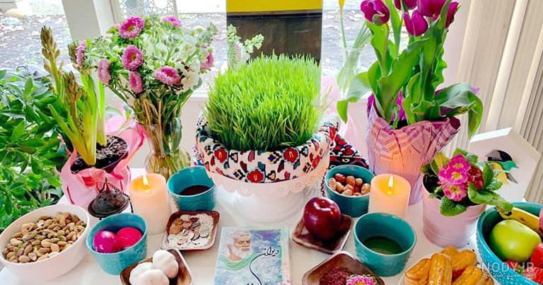 عکس سفره هفت سین شیک