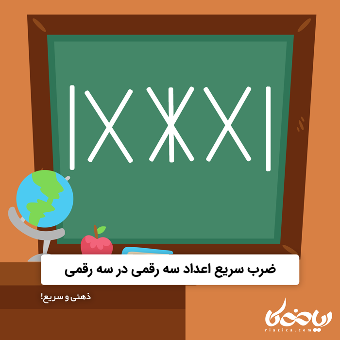 عکس ضرب سه رقمی در دو رقمی