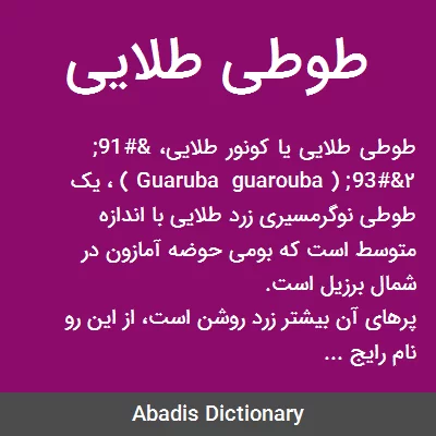 عکس طوطی برزیلی فیشر طلایی