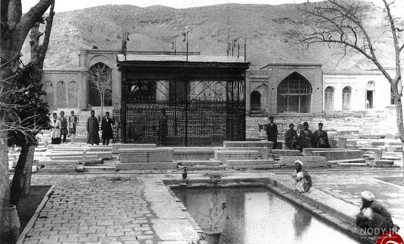 آرامگاه سیاه و سفید حافظیه + تصاویر آرامگاه سیاه و سفید حافظیه + تصاویر