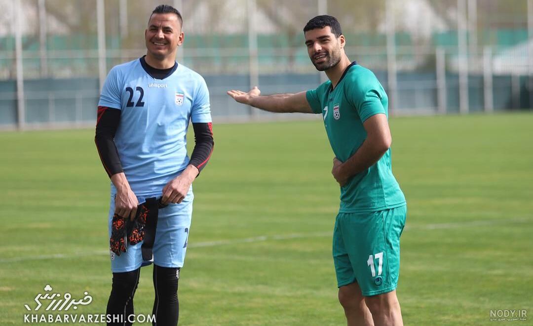 عکس حامد لک با همسرش