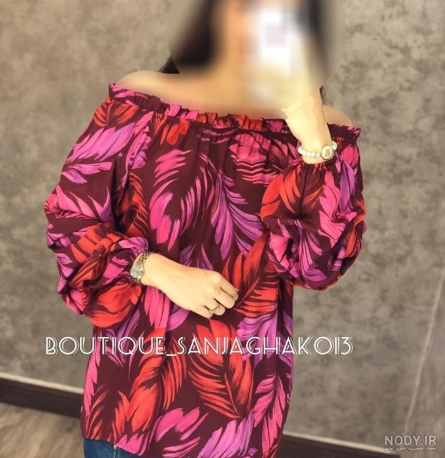 مدل شومیز راه راه رنگی زنانه + مدل شومیز راه راه بلند و جدید مدل شومیز راه راه رنگی زنانه + مدل شومیز راه راه بلند و جدید
