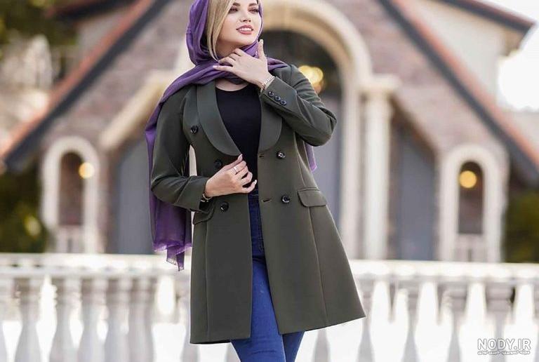 مدل مانتو جدید یقه ایستاده مدل مانتو جدید یقه ایستاده