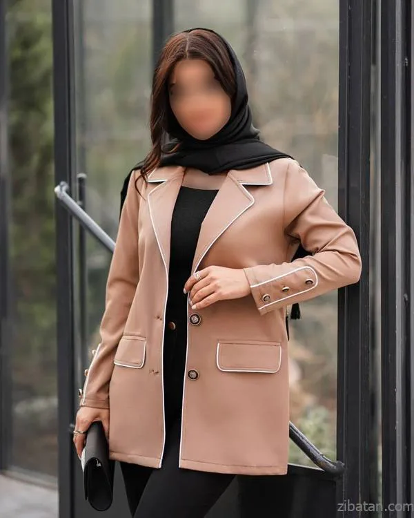 مدل مانتو زنانه یقه ایستاده مدل مانتو زنانه یقه ایستاده