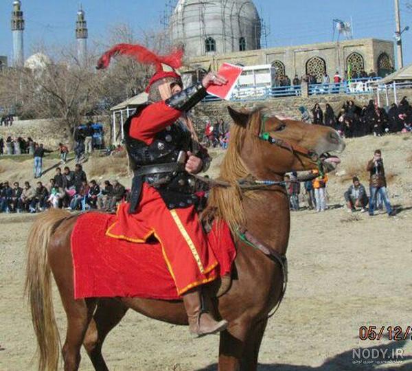 ورودی شمر در تعزیه حضرت عباس از مصطفی کحالیان