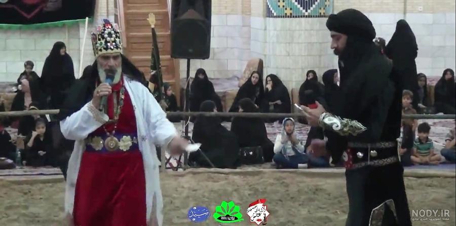 ورودی شمر در تعزیه حضرت عباس از مصطفی کحالیان