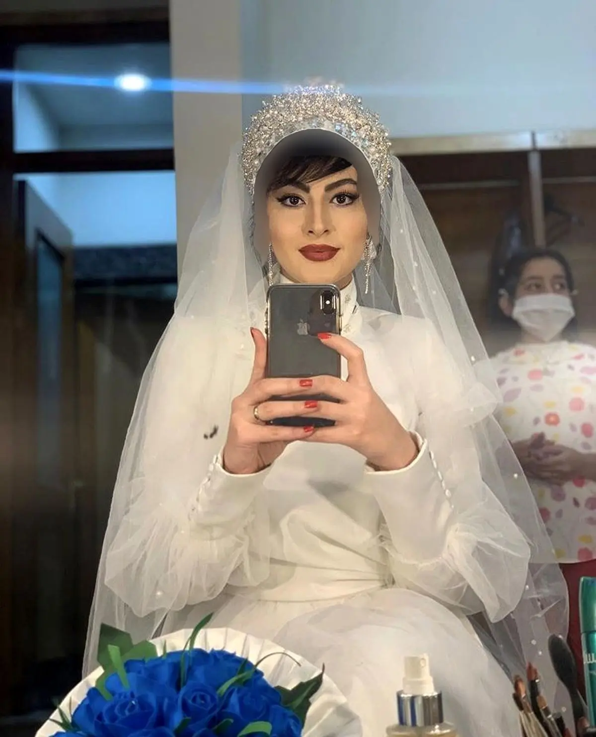 چهره بدون میکاپ و ساده مریم مومن!