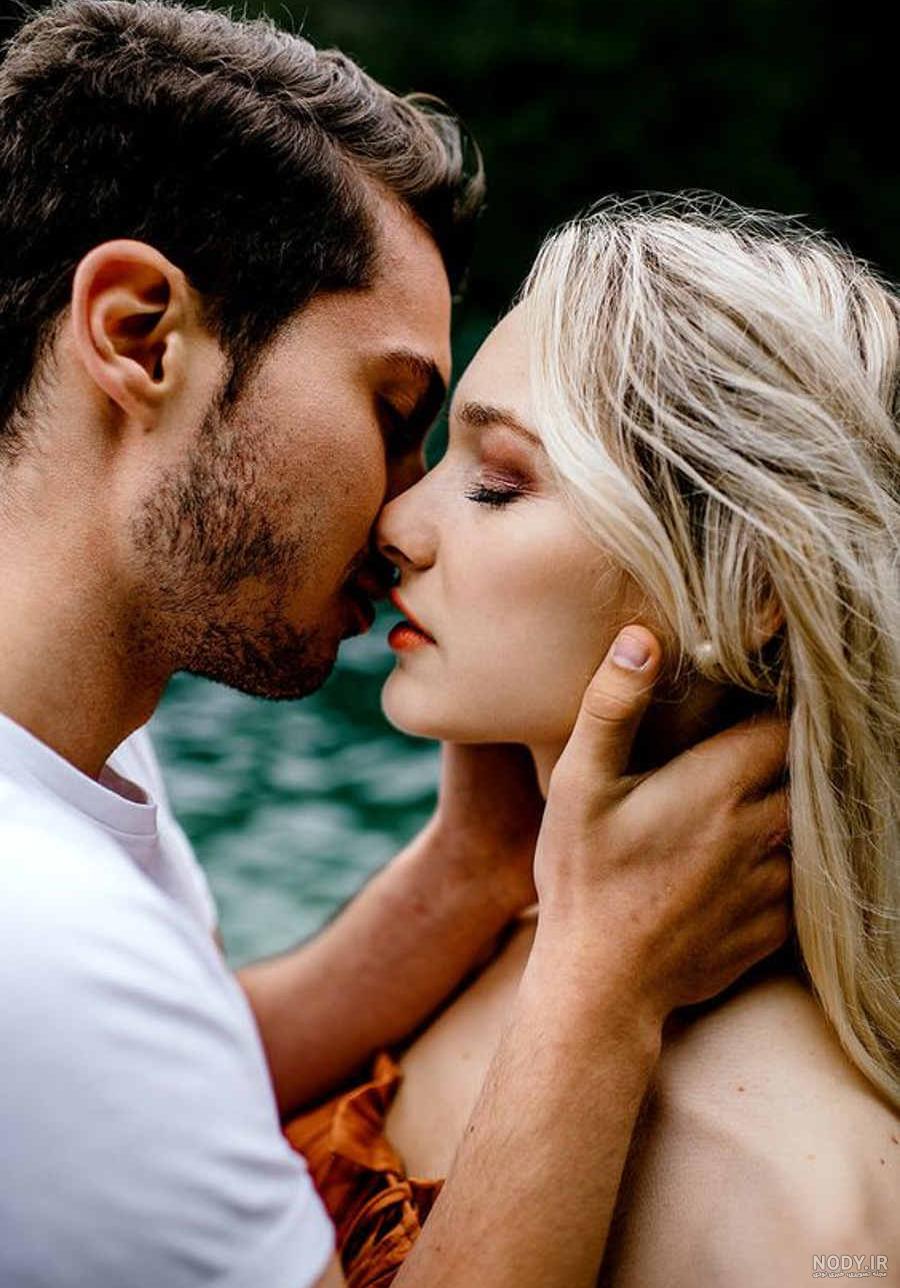 عکس خفن عکس پروفایل عاشقانه دونفره لب