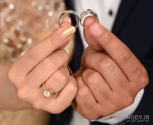 عکس حلقه نامزدی طبیعی