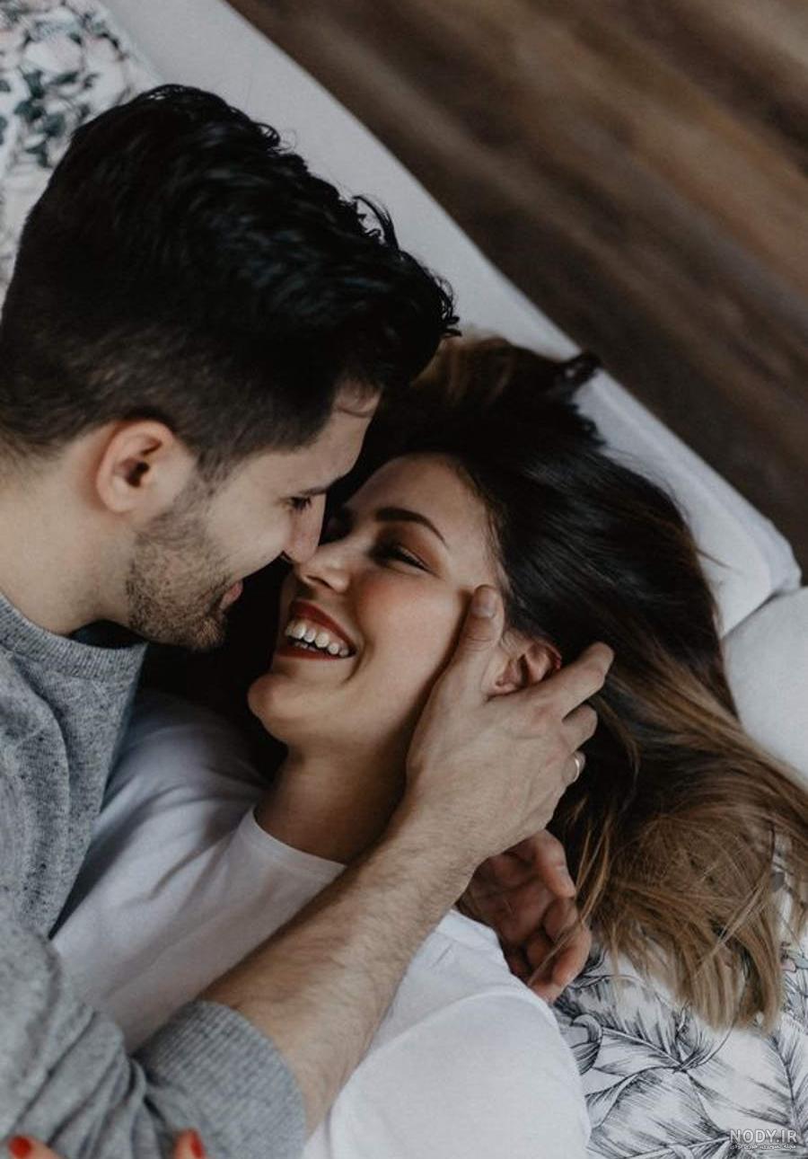 عکس پروفایل عاشقانه دونفره لب