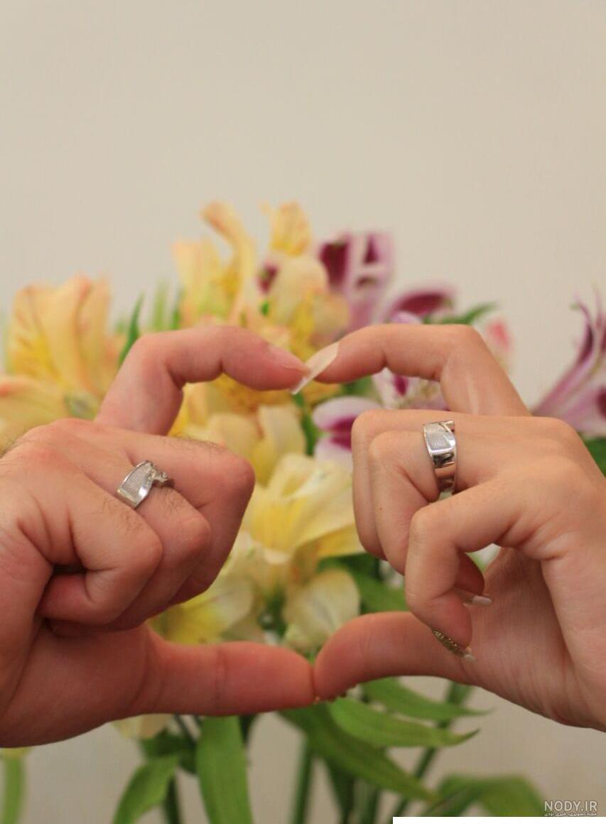 عکس حلقه نامزدی طبیعی