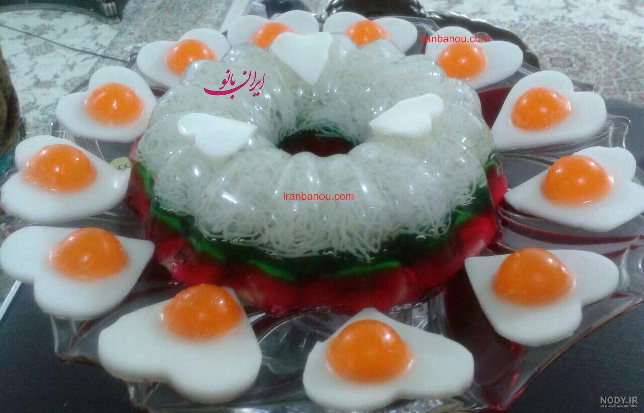 100 عکس از زیباترین مدل تزیین ژله مجلسی جدید سال 1400 2021 100 عکس از زیباترین مدل تزیین ژله مجلسی جدید سال 1400 2021