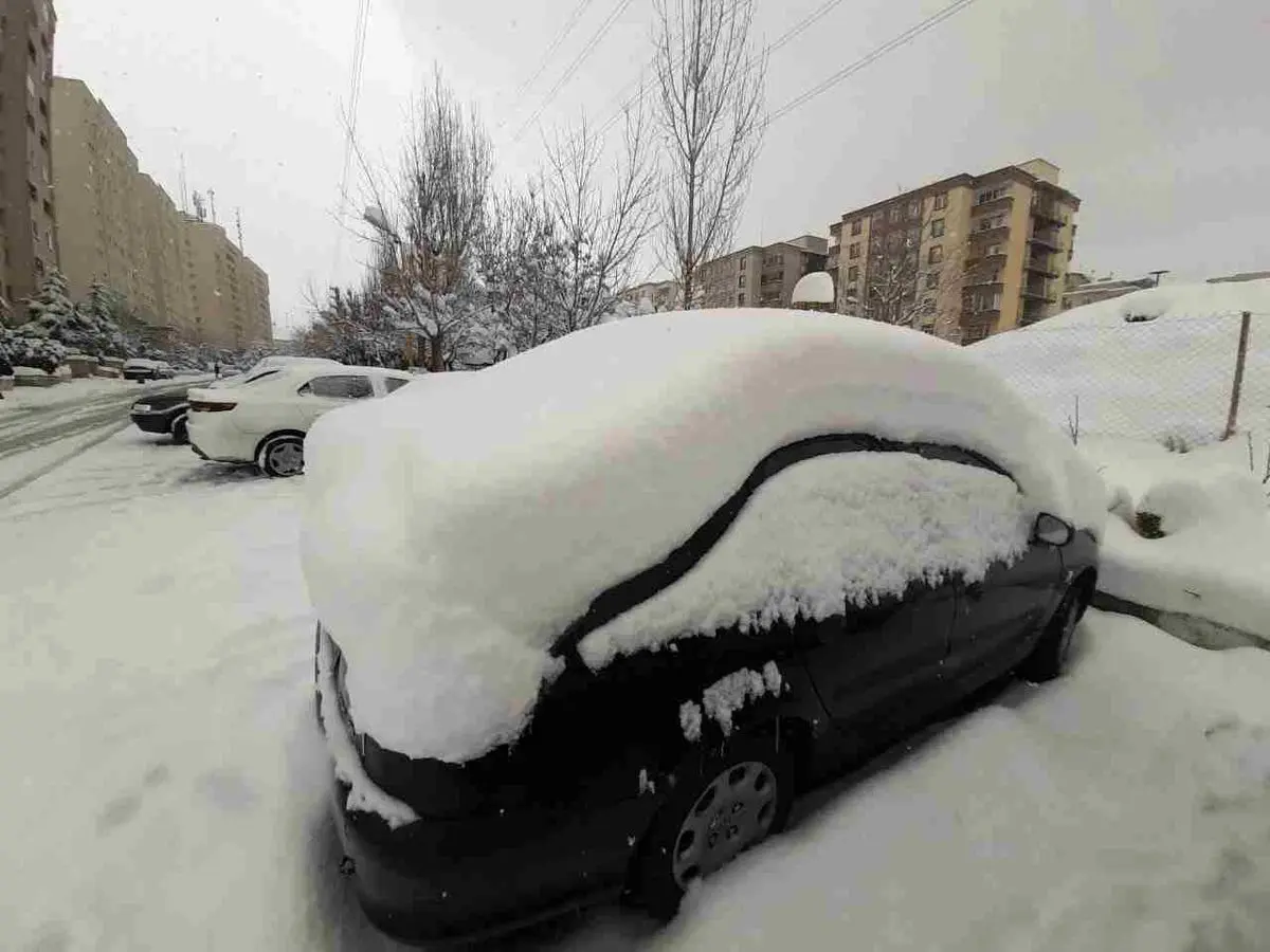 تصاویر هوایی از کوهستان‌های پر برف ایران - تابناک | TABNAK