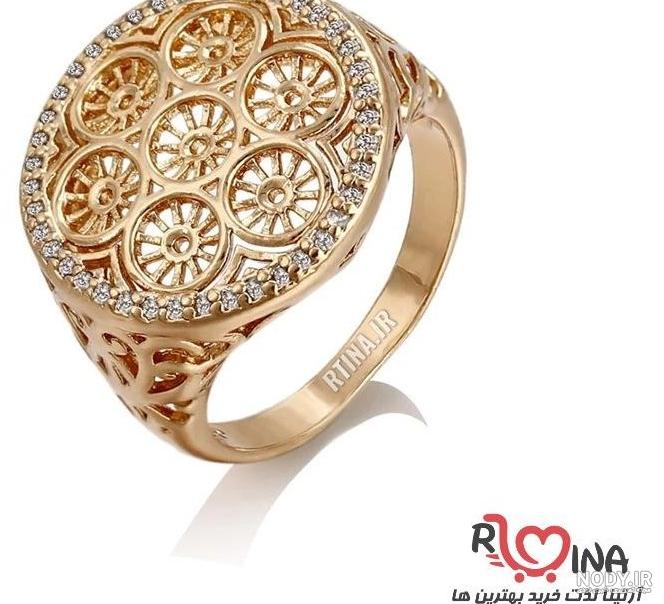 خرید اینترنتی انگشتر طلا زنانه نگین دار، رینگ ساده و حلقه ازدواج