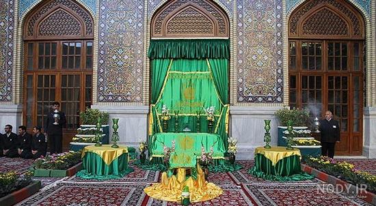 خرید و قیمت بنر جایگاه جشن ولادت امام رضا با عکس گنبد و گلدسته حرم ...