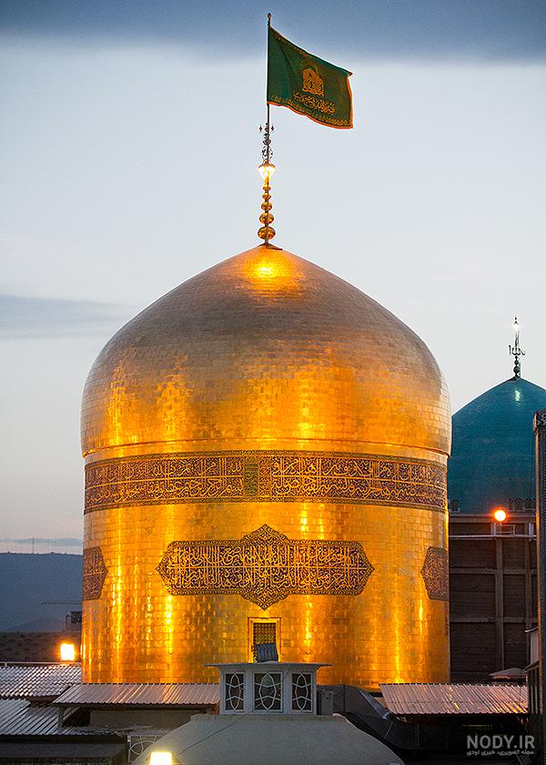 خرید و قیمت بنر جایگاه جشن ولادت امام رضا با عکس گنبد و گلدسته حرم ...
