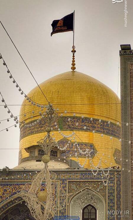 خرید و قیمت طرح بنر اطلاع رسانی استقبال از پرچم گنبد امام رضا با ...
