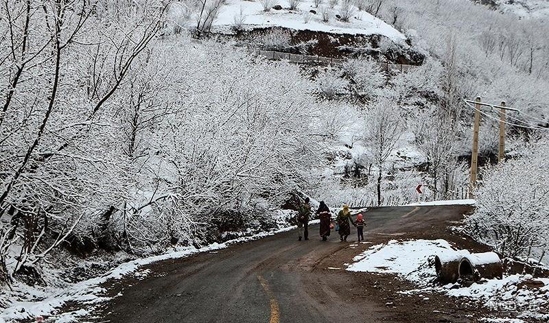 عکس طبیعت برفی ایران عکس طبیعت برفی ایران