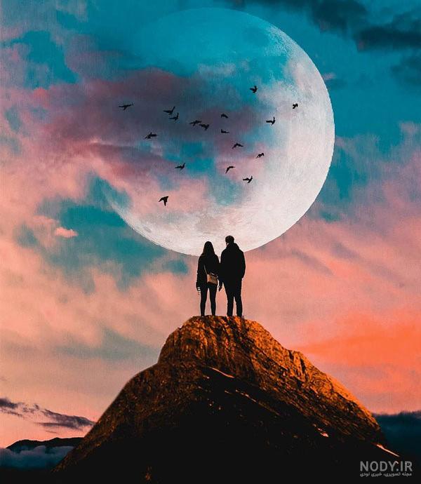 عکس پروفایل بدون متن دونفره