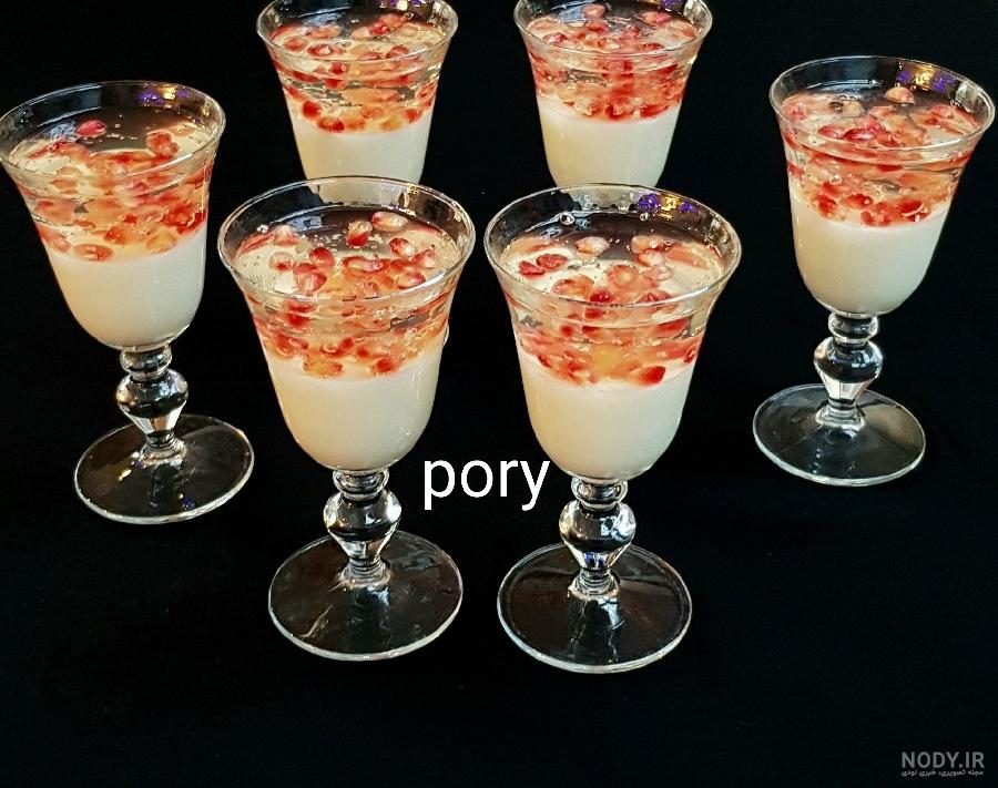 عکس ژله با فرنی عکس ژله با فرنی