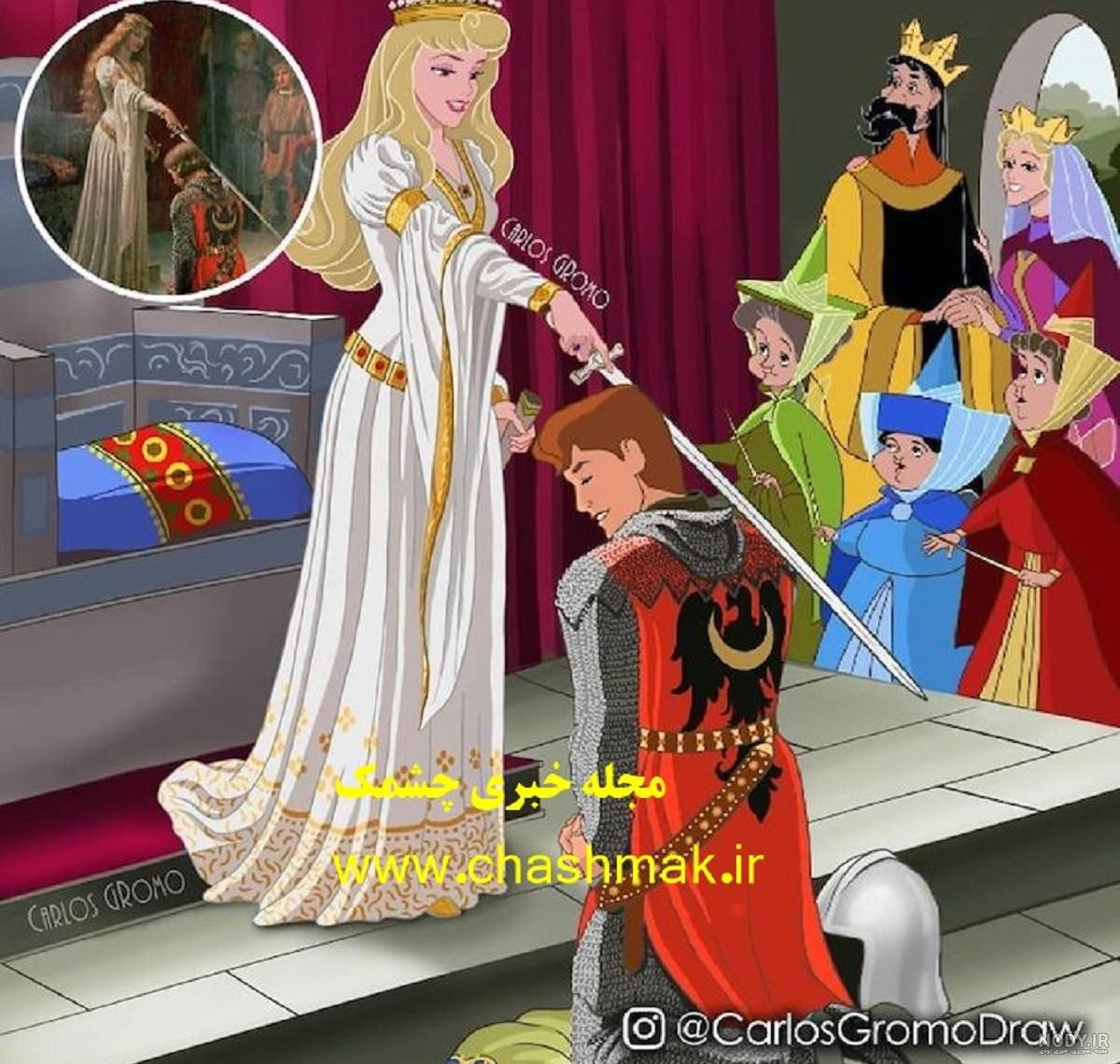 نقاشی دختر پرنسسی خوشگل نقاشی دختر پرنسسی خوشگل