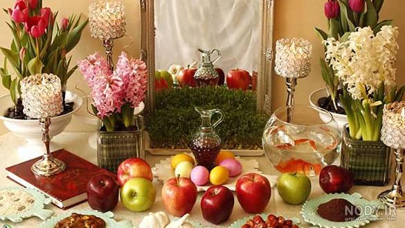 هفت سین دست ساز با وسایل ساده و دور ریختنی