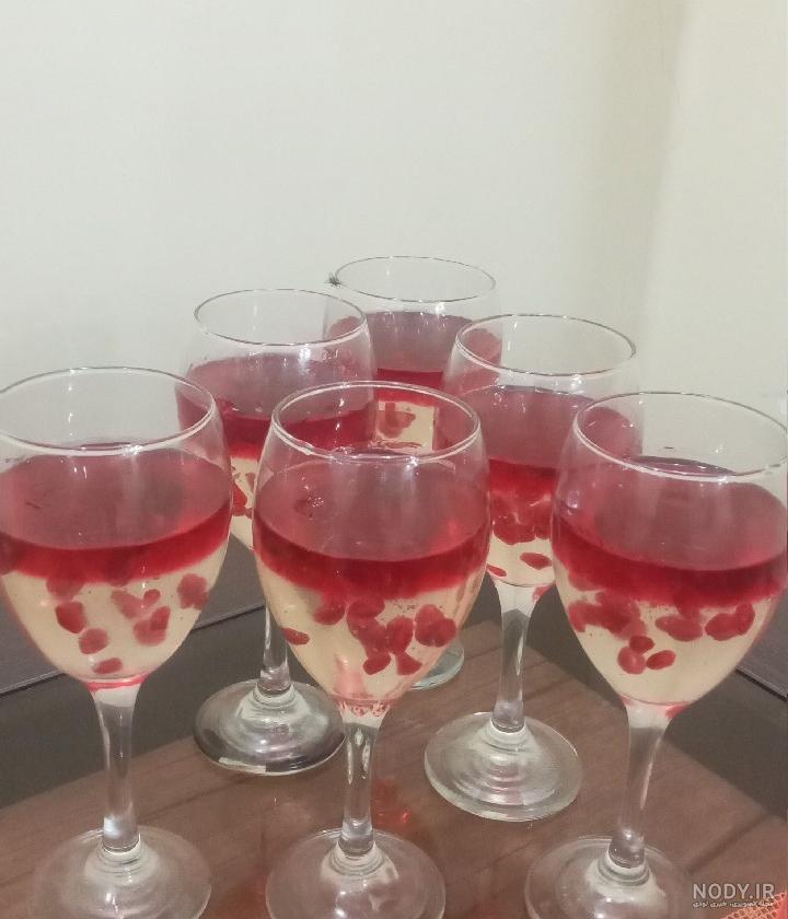 ژله حباب دار با گل سرخ | سرآشپز پاپیون ژله حباب دار با گل سرخ | سرآشپز پاپیون