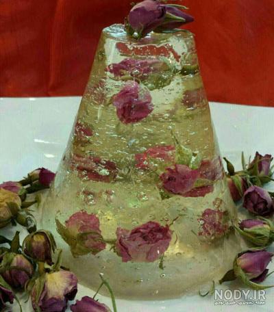 ژله حباب دار قلبی و ژله قالبی | سرآشپز پاپیون ژله حباب دار قلبی و ژله قالبی | سرآشپز پاپیون