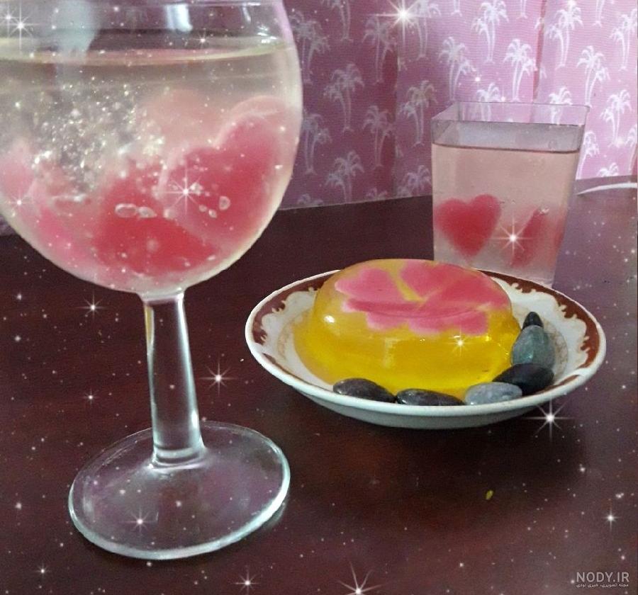 ژله حباب دار گل محمدی | سرآشپز پاپیون ژله حباب دار گل محمدی | سرآشپز پاپیون