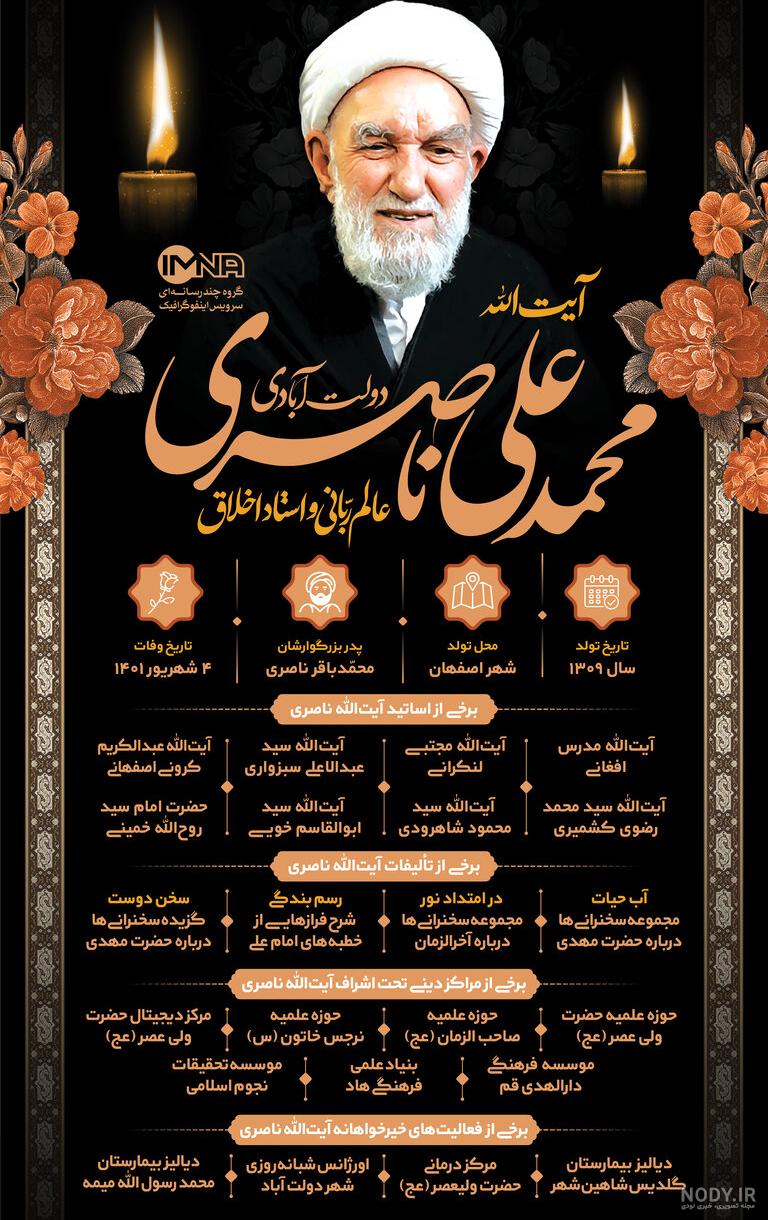 عکس قبر آیت الله ناصری عکس قبر آیت الله ناصری