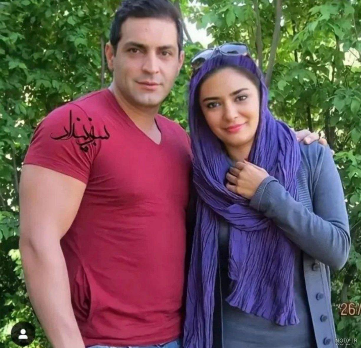 عکس همسر واقعی لیندا کیانی عکس همسر واقعی لیندا کیانی