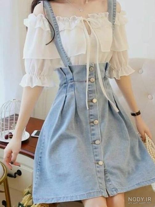 مدل لباس راحتی دخترانه کره ای