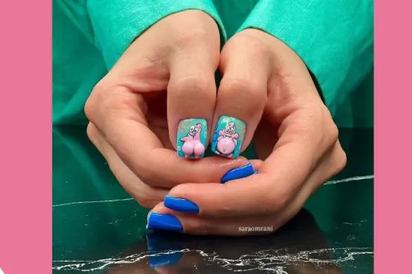 ۱۰ مدل ژلیش ناخن فانتزی ۲۰۲۴ + جدیدترین مدل ژلیش ناخن