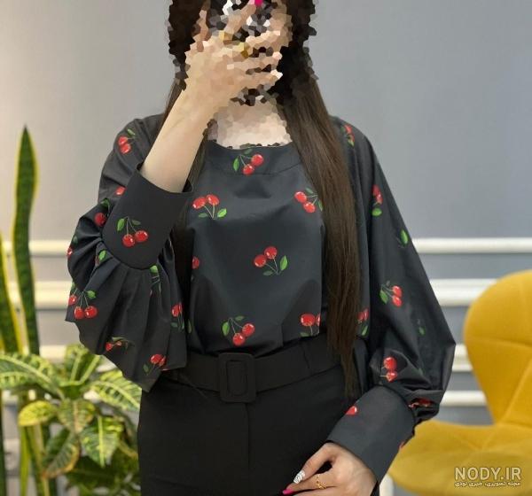 ۵۰ مدل شومیز آستین کیمونو جدید ۱۴۰۲ برای خانم هایی که به دنبال یک ...