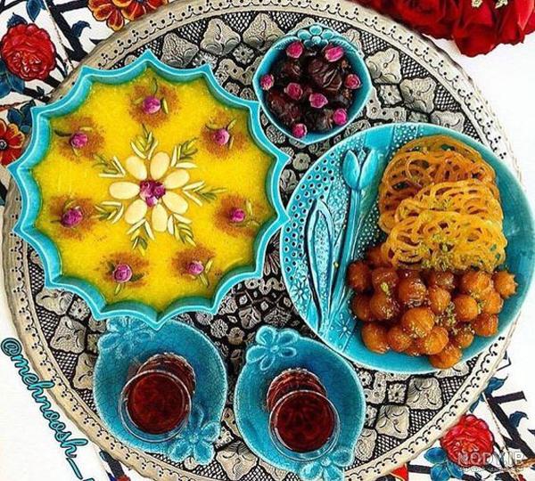 32 ایده تزیین سفره ی افطار ساده و مجلسی برای مهمان