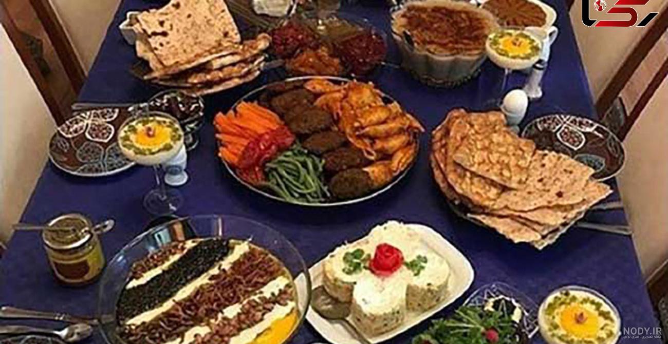 تزیین سفره افطار 2023 | سفره افطاری لاکچری | غذای افطاری برای ...