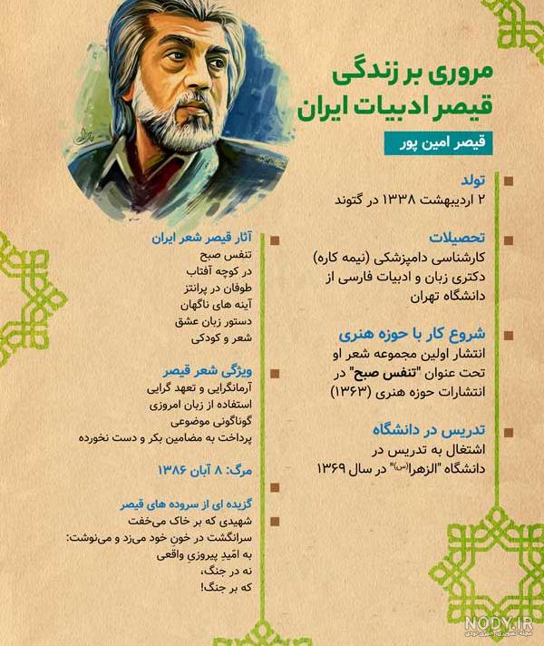 دانلود عکس قیصر امین پور دانلود عکس قیصر امین پور