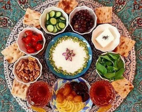 سفره افطار لاکچری جذاب خوشگل با نکات و ایده های خفن و خلاقانه - الی مگ