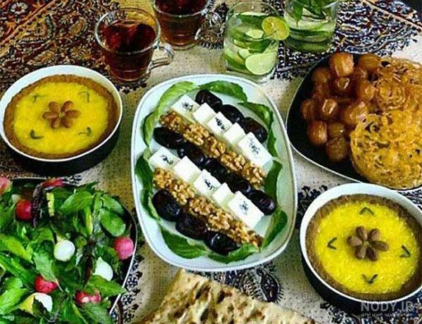 سفره افطاری مجلسی؛ تزیین ۵ نوع غذای مخصوص افطار - ستاره