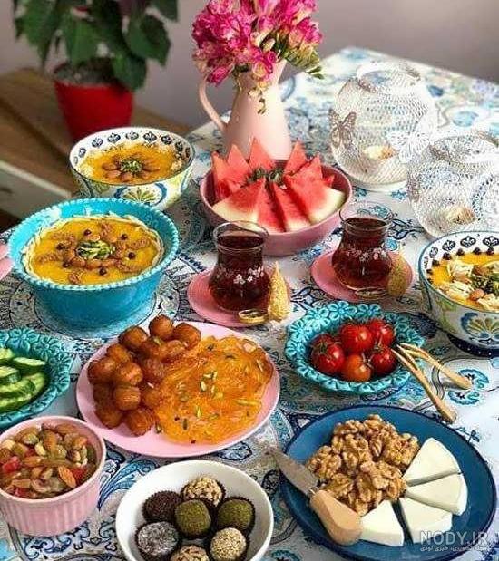 سفره افطاری مجلسی؛ تزیین ۵ نوع غذای مخصوص افطار - ستاره