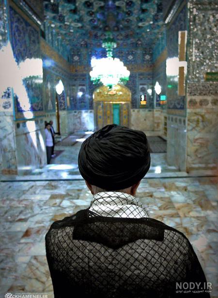 عکس آقا در حرم امام رضا جدید