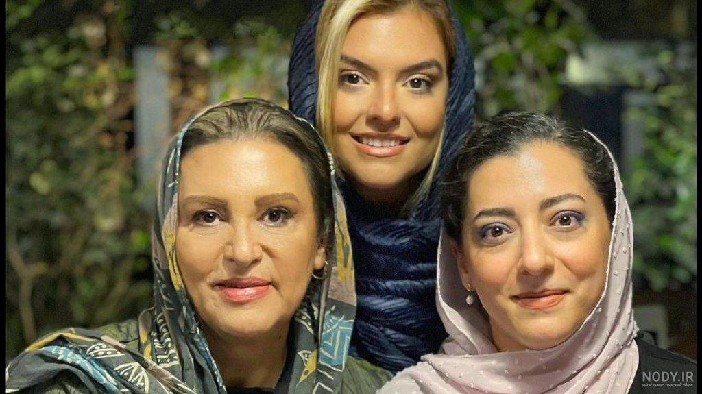 عکس زیرخاکی رویا تیموریان​ در جوانی به همراه دخترش دنیا مدنی / عکس