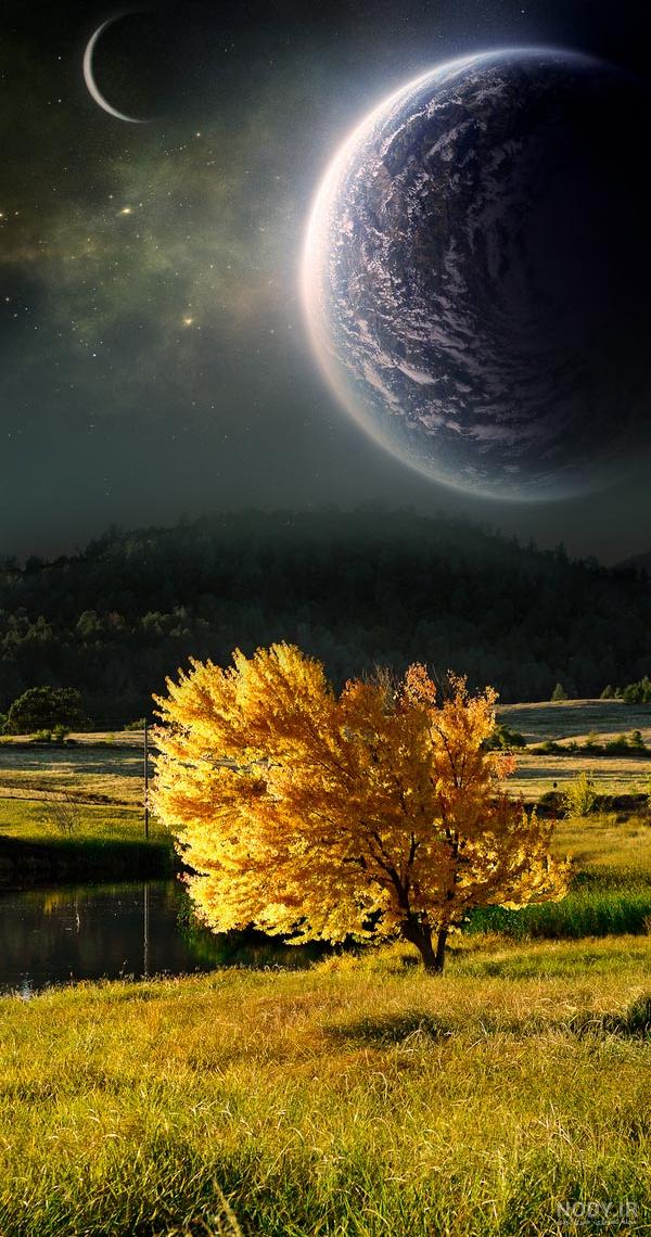 عکس منظره پس زمینه