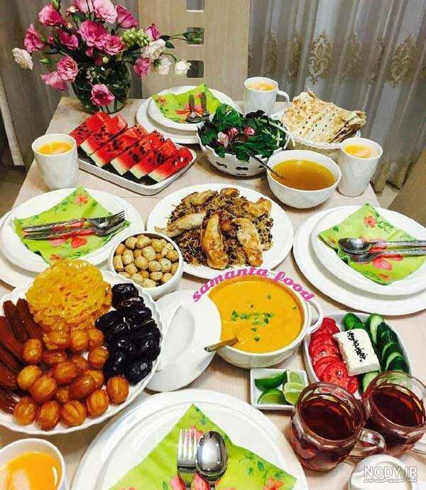مدل تزیین سفره افطار؛ بهترین ایده ها برای تزیین و چیدمان سفره افطار