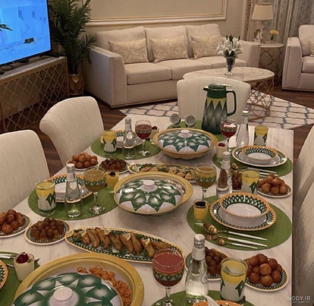 ۳۰ مدل سفره افطاری ماه رمضان ۱۴۰۲ ؛ خاص ترین ایده های تزیین سفره ...