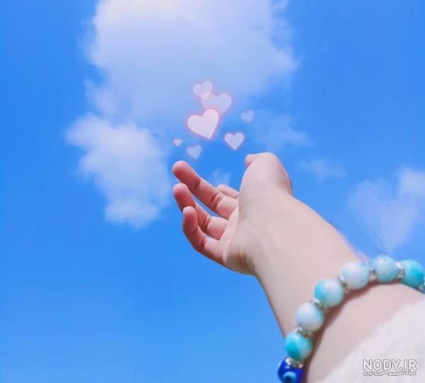 عکس پروفایل آبی دخترانه شاخ