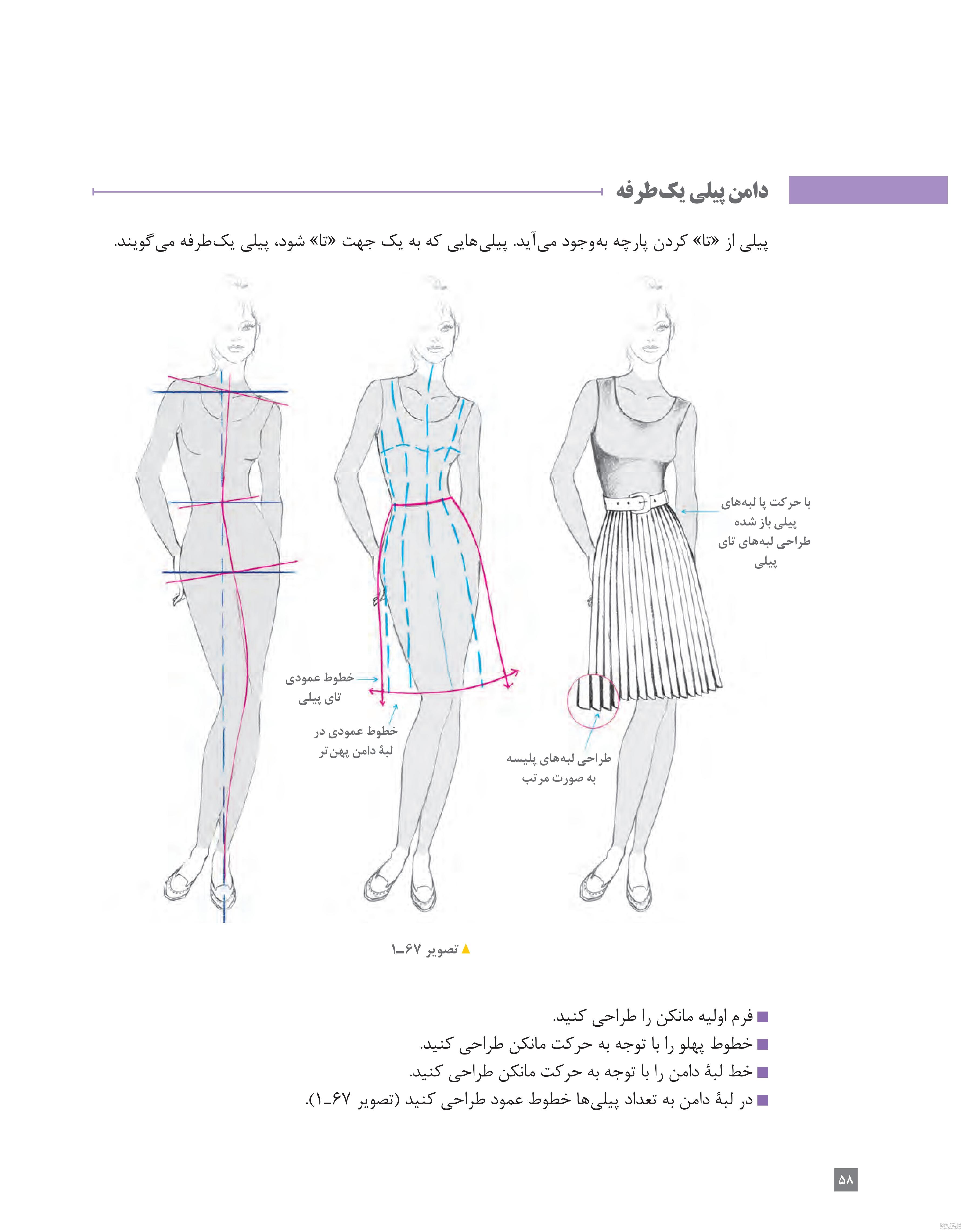 انواع دامن زنانه
