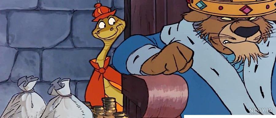 انیمیشن رابین هود Robin Hood 1973 دوبله فارسی