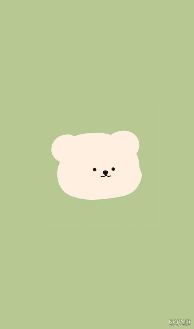 بک گراند سبز کیوت:*)