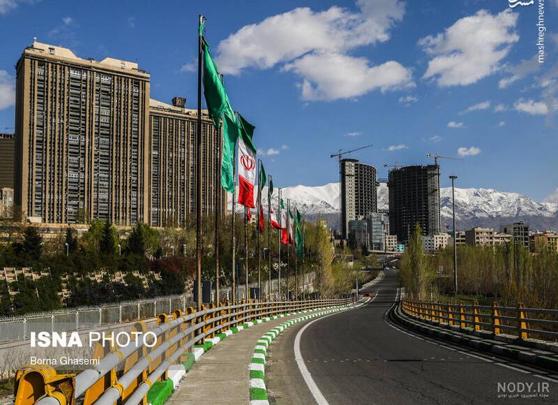 دیدنی ترین عکس ها از شب های تهران | لست‌سکند
